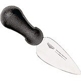 Black, Forged Carbon Steel Parmesan Cheese Knife, 4"