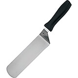 Black, Stainless Steel Griddle Spatula / Turner, 9.5" X 2.88"