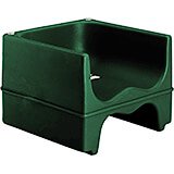 Green, Dual Height Booster Seat, No Strap, 1/PK