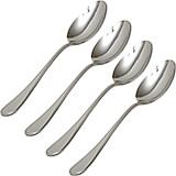 Mayfair Serving Spoon Replacement Flatware, Stainless Steel Mirror Finish, 12/PK