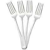 Mayfair Salad Fork Replacement Flatware, Stainless Steel Mirror Finish, 12/PK