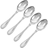 Banquet Soup Spoon Replacement Flatware, Stainless Steel Mirror Finish, 12/PK
