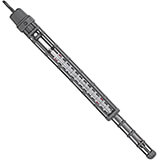Clear, Glass Candy Thermometer With Protector