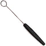 Black, Stainless Steel Chocolate Dipping Tools, Round Head, 0.75"