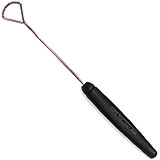 Black, Stainless Steel Chocolate Dipping Tools, Pear-shaped Head