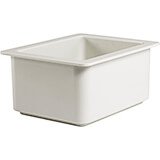 White, 1/2 GN Cold Food Pan, 6.5 Qt.