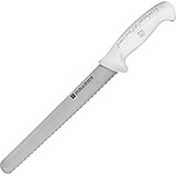 White, Twin Master 9.5" Serrated Blade, Slicer Knife