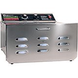 Stainless Steel, D-5 Food Dehydrator with 1/4" Stainless Steel Shelves