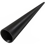 Black, Exoglass Forming Cones For Puff Pastry, 1.5", 12/PK