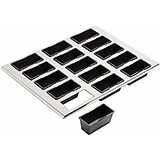 Exoglass Baking Sheet With 15 Removable Cake Pans