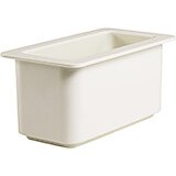 White, 1/3 GN Cold Food Pan, 3.7 Qt.