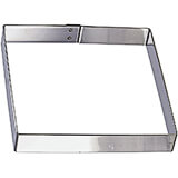 Stainless Steel Square Cake Frame / Ring Mold, 10.75"