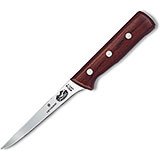 5" Boning Knife, Narrow Blade, Flexible, Rosewood Handle