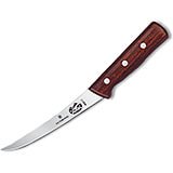 6" Boning Knife, Curved Blade, Semi-stiff, Rosewood Handle