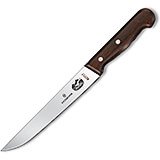 7" Fillet Knife, Straight Blade, Rosewood Handle