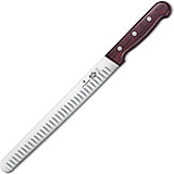 10" Roast Beef Slicer Knife, Granton Edge, Rosewood Handle