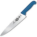 10" Chefs Knife, 2.25" Wide, Blue Fibrox Handle