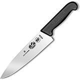 8" Chefs Knife, 2" Wide, Black Fibrox Handle