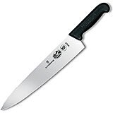 12" Chefs Knife, Black Fibrox Handle