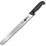 12" Ham Slicer Knife, Black Fibrox Handle