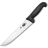 9" Churrasco Slicer Knife Blade, 1.5" Wide, Black Fibrox Handle