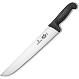 12" Churrasco Slicer Knife Blade, 2" Wide, Black Fibrox Handle