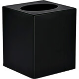 Black, Acrylic Tissue Box Cover 5.5" X 4.75" X 4.75"
