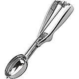 Stainless Steel Oval Ice Cream Scoop, 6.62"