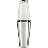 Stainless Steel Boston Shaker with Glass, 0.52 Qt