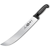 14" Cimeter Knife, Curved Blade, Black Fibrox Handle