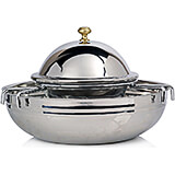 Stainless Steel 4-Piece Caviar Serving Set W/ Ice Bowl
