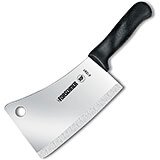 7 x 3" Cleaver Knife, 15 Oz., Black Nylon Handle