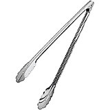 Stainless Steel Serving Tongs, 15.75"