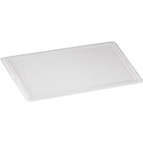 White, Polyethylene Lid for Paderno 41762 Dough Containers