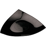 Black, ABS Triangular Scoop Plate, 11.88"