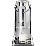 Stainless Steel Milk Dispenser W/ Cold Pack & Drip Tray, 3.2 Qt