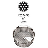 Stainless Steel Replacement Sieve for Food Mill 42574-37, 3 Mm