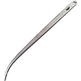 Stainless Steel Chef Tweezers, Curved, 11.88"