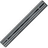 Black, Magnetic Knife Holder, Small, 12" X 1-5/8" X 7/8"