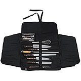 13-piece Culinary Knife Set, Rosewood Handles, With 44955 Canvas Roll