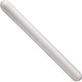White, Polyethylene French Rolling Pin, 20.62"