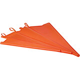 Orange, Composite Polymer Superflex Pastry Bag, 17.75"