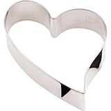 Stainless Steel Heart Cookie Cutter, 3.13"