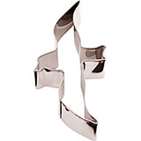 Stainless Steel Seagull Cookie Cutter, 4.38"
