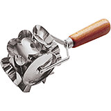 Tin Dough Cookie Cutter Roller, Multiple Shapes