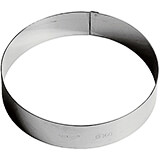 Stainless Steel Entremet / Dessert Ring , 6.25"