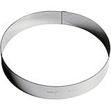 Stainless Steel Entremet / Dessert Ring , 7.88"