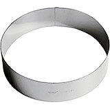 Stainless Steel Ice Cream Cake Ring Mold, 9.5"