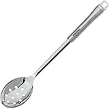 All Stainless Steel Slotted Spoon, 14"