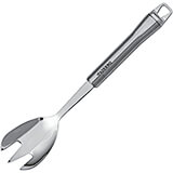 All Stainless Steel Salad Spoon with Hole, 12.25"